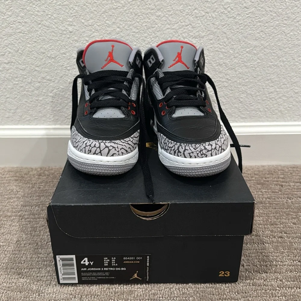 Air Jordan 3 Retro OG BG - Picture 4 of 5